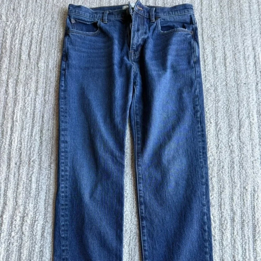 Madewell 1991 Straight Jeans Blue W32 L30 - Picture 1 of 4